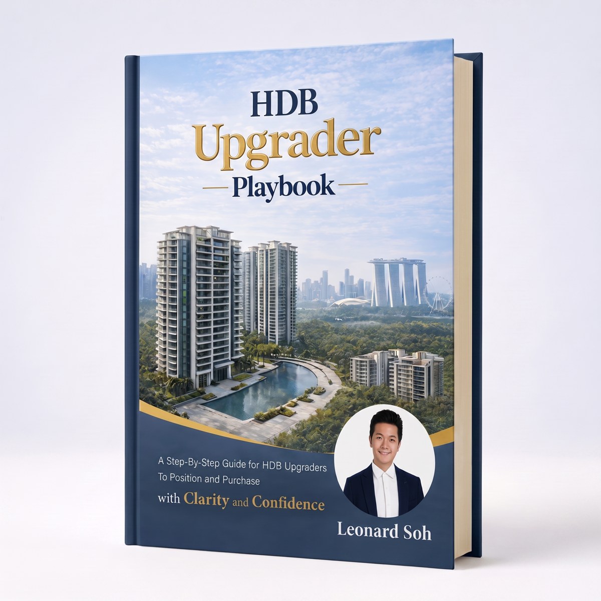The HDB Upgrader Playbook by Leonard Soh — e-book cover